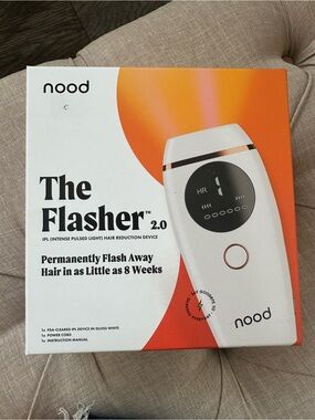 nood The Flasher 2.0 IPL Hair Reduction Device - brand new in box